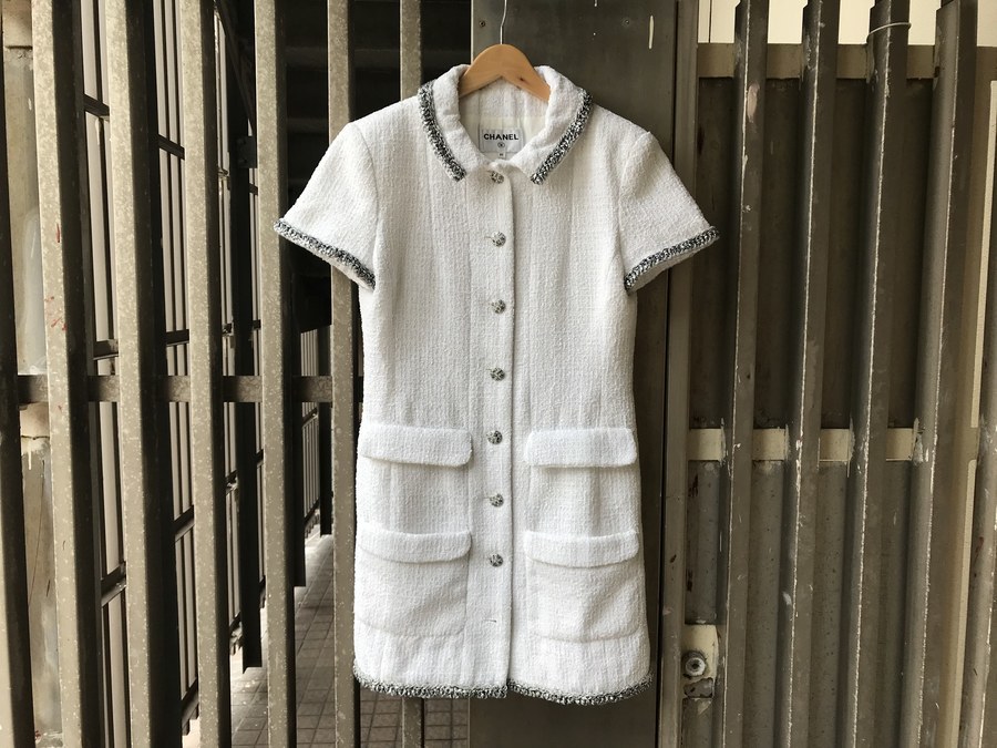 買取強化ブランド【CHANEL/シャネル】よりツイードワンピース をお買取り致しました。[2021.06.08発行]｜トレファクスタイル船橋店｜洋服・古着の買取と販売の専門店｜トレジャーファクトリー（トレファク）のファッションリユース