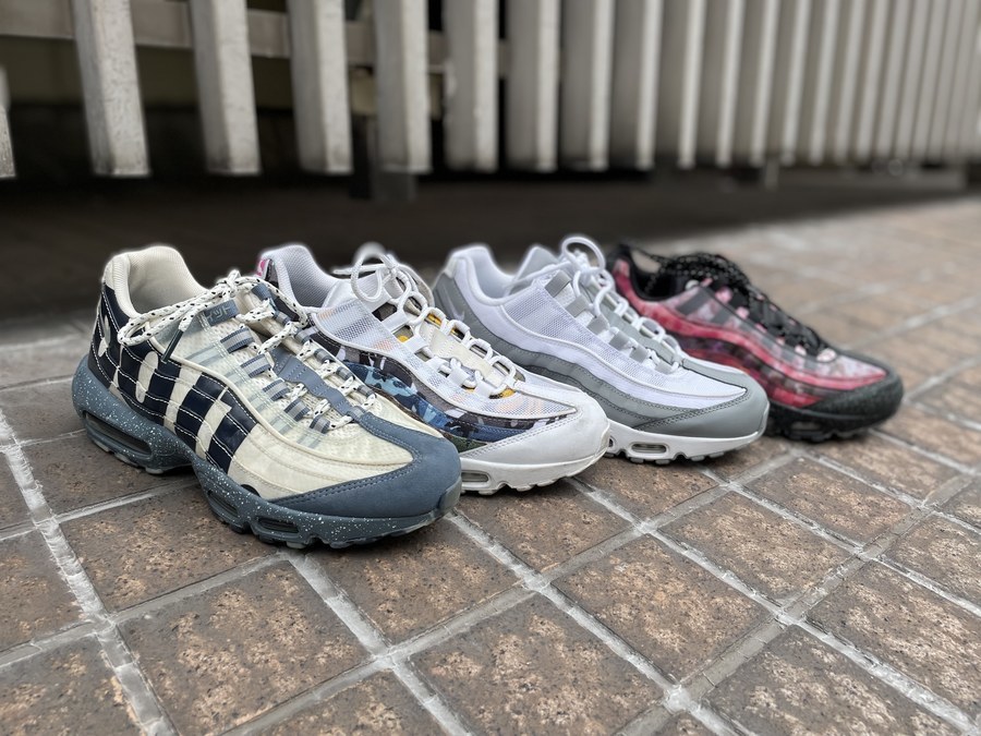 レア物有？！買取強化ブランド【NIKE/ナイキ】のAIR MAX 95一挙4点ご