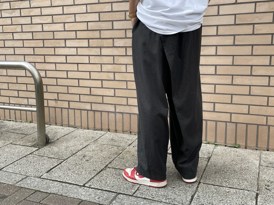 買取り強化ブランド【My Beautiful Landlet/マイ ビューティフル ランドレット】よりBACKWARP WIDE EASY PANTS のご紹介[2021.07.14発行]｜トレファクスタイル船橋店｜洋服・古着の買取と販売の専門店｜トレジャーファクトリー（トレファク）のファッションリユース