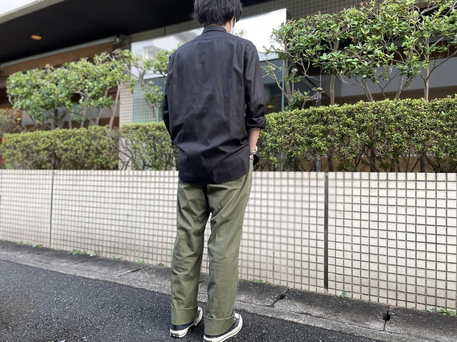 AURALEE◇21SS/FINX SHUTTLE OX SHIRTS/長袖シャツ/4/コットン