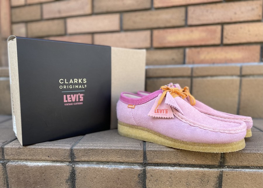 買取強化ブランド【CLARKS × LEVI'S VINTAGE CLOTHING】よりワラビーの