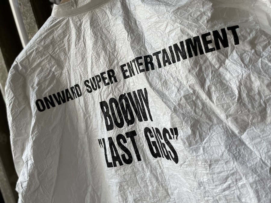 ファン必見！激レア！【BOOWY/ボウイ】よりBOOWY LAST GIGS スタッフ