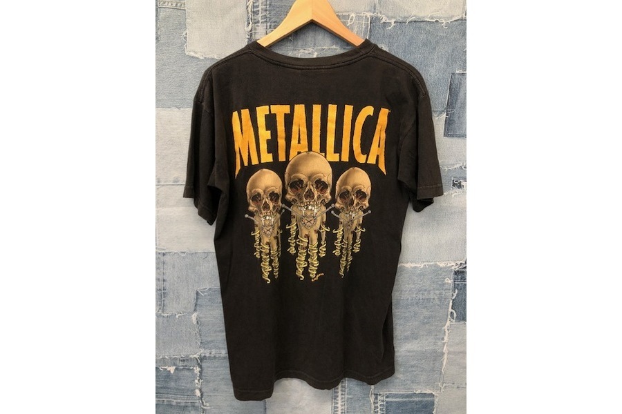 Vintage 90's Metallica(メタリカ) fixxer pushead バンドTシャツが 