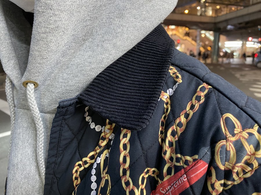 SUPREME/シュプリーム】よりChains Quilted Jacket を買取入荷致しまし 