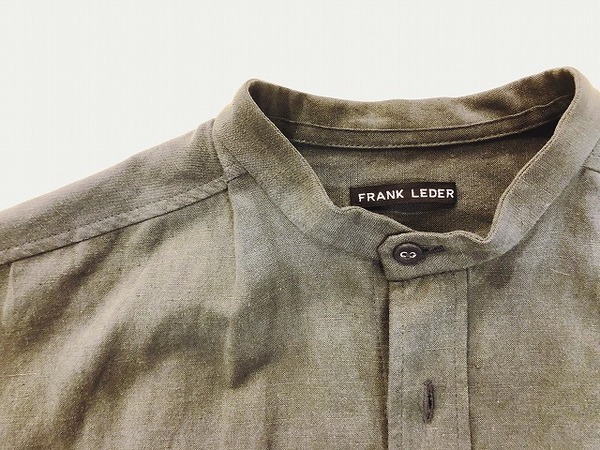 FRANK LEDER（フランクリーダー）より。ヘリンボーンコート入荷