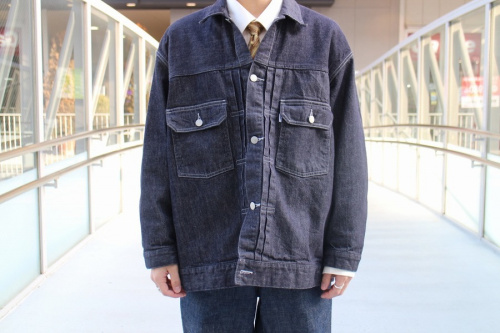 Graphpaper/グラフペーパー】よりカラーファストデニムブルゾン(20AW Colorfast Denim  Blouson)が買取入荷。[2021.02.09発行]｜トレファクスタイル橋本店｜洋服・古着の買取と販売の専門店｜トレジャーファクトリー（トレファク）のファッションリユース