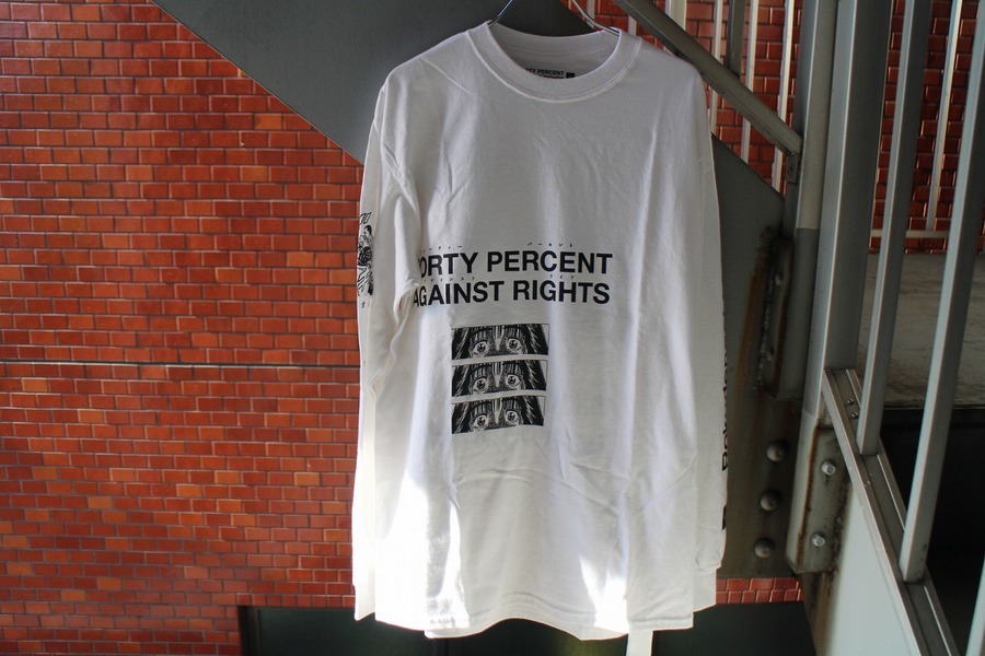 ろくでなしBLUES×FORTY PERCENT AGAINST RIGHTS 未使用品で電撃入荷