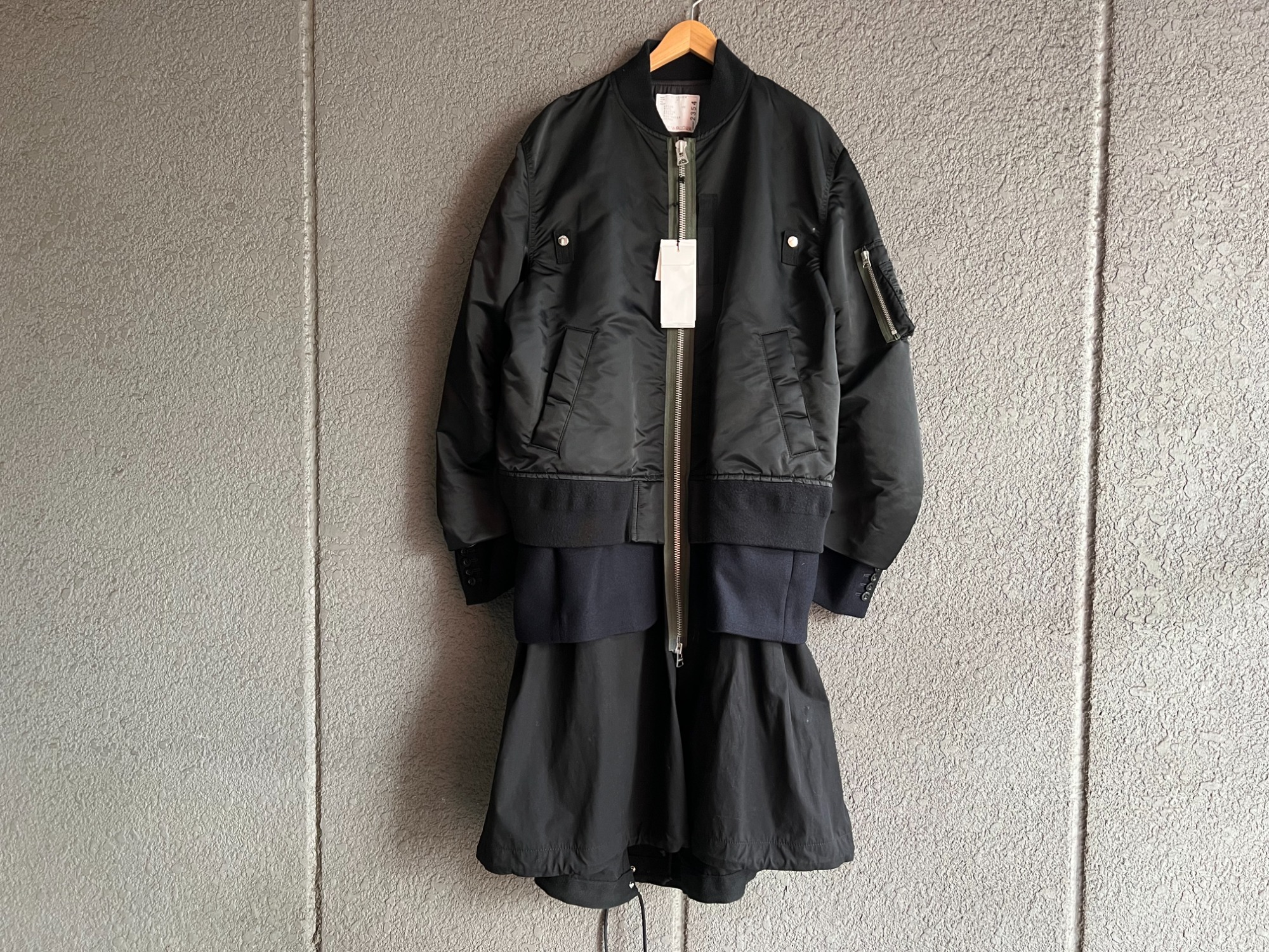 人気ドメスティックブランド【sacai / サカイ】より Nylon Twill Coat ...