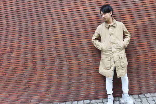 Barbour SL OVERDYED BORDER COAT [2015.02.23発行]