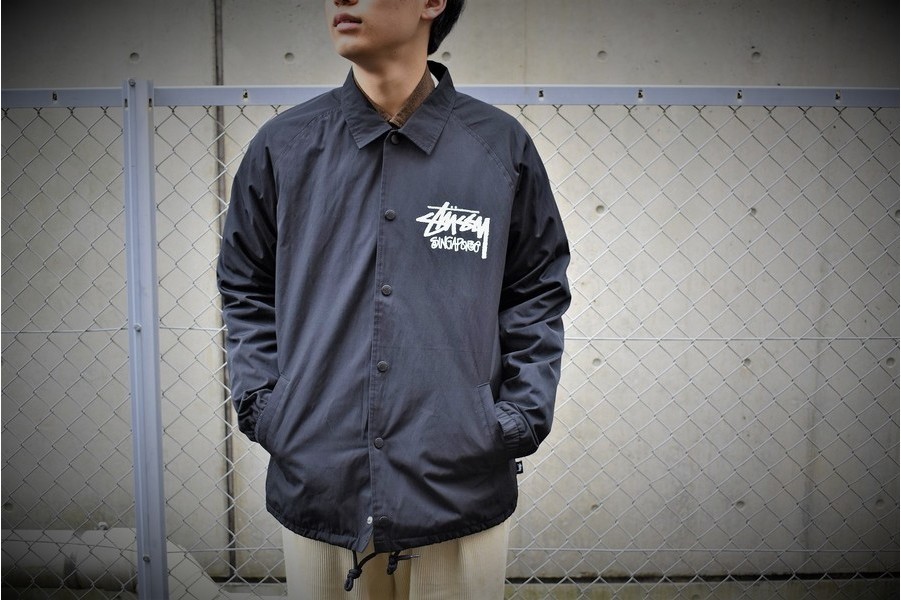 stussy/ステューシー】春にオススメしたいコーチジャケット[2020.03.04