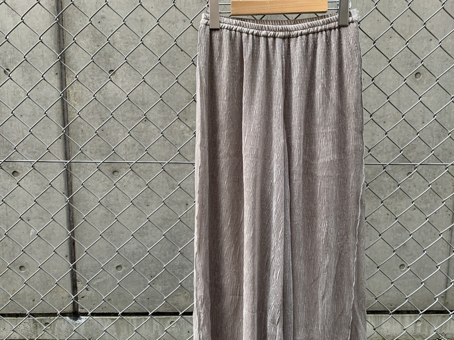 TOFAYFUL/トゥデイフル】20SS Crepe Rough Pants入荷です。[2020.08.05