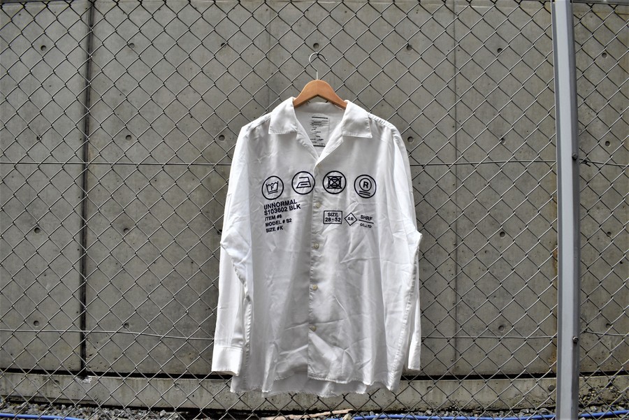 SHAREEF/シャリーフ】18AW ”CARE LABEL” BIG SHIRTS入荷！[2020.08.17 ...