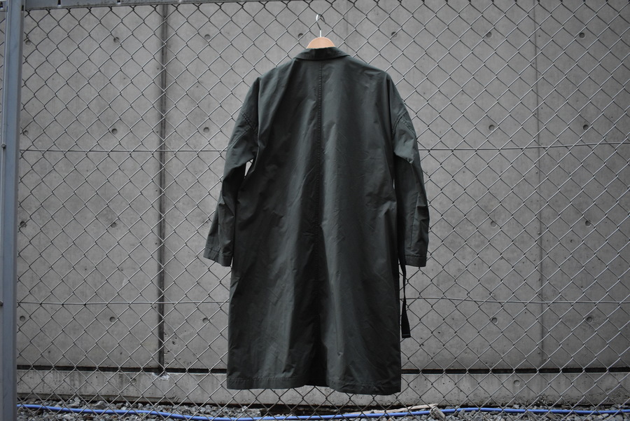 THE RERACS/ザ リラクス】LOOSE CHESTERFIELD COAT 入荷[2020.08.26