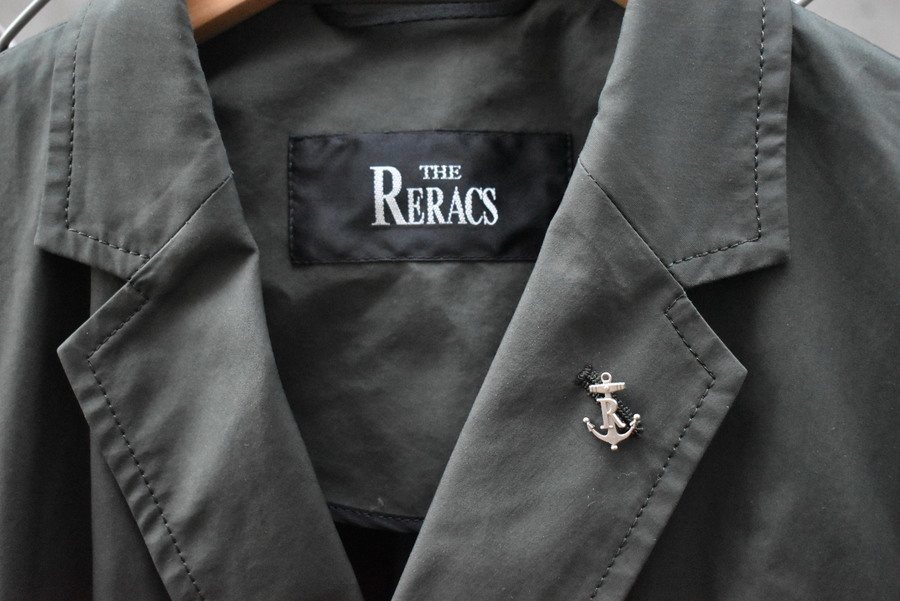 THE RERACS/ザ リラクス】LOOSE CHESTERFIELD COAT 入荷[2020.08.26