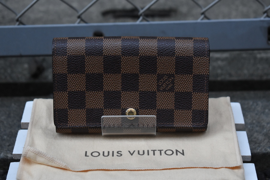 LOUIS VUITTON /ルイヴィトン】ダミエポルトモネ・ピエトレゾール入荷