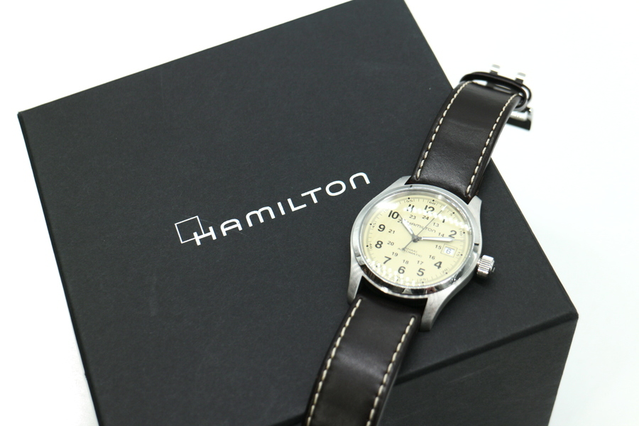 HAMILTON(ハミルトン)】カーキ・フィールドAUTO H704450 入荷いたし