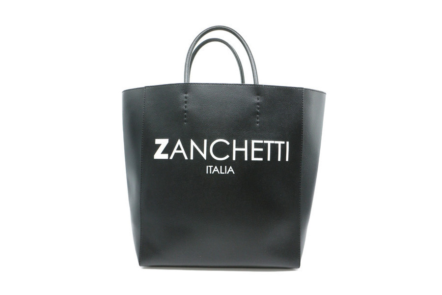 ZANCHETTI(ザンケッティ)】ZETA SHOPPER ロゴカーフトートバッグ 入荷