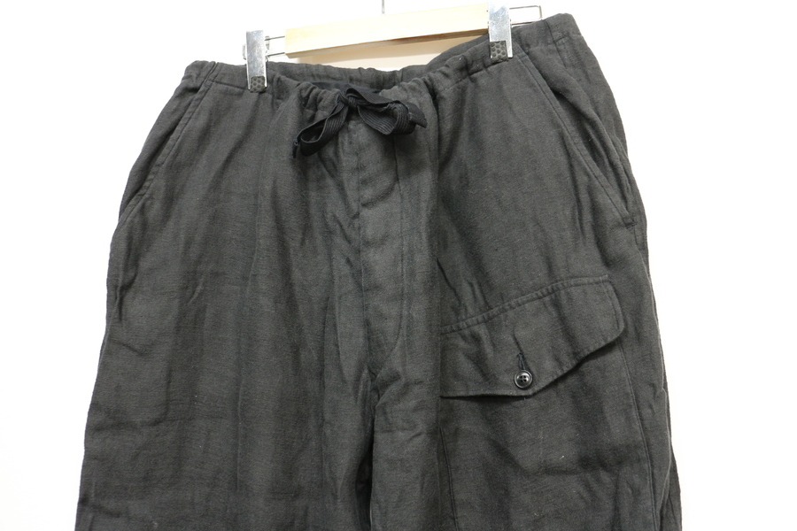 COMOLI(コモリ)】Linen Brushed Drawstring Pants M01-03004 入荷しま