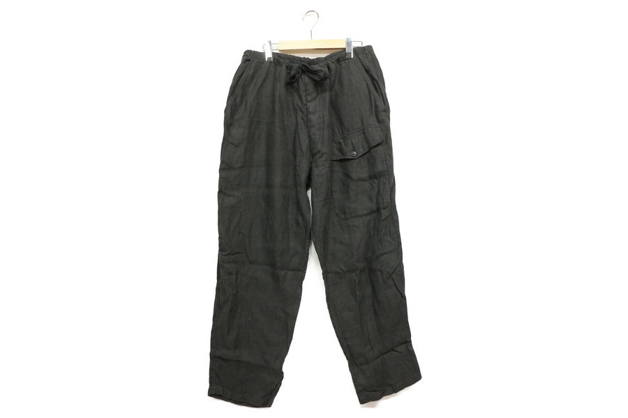 COMOLI【Linen Brushed Drawstring Pants】 | forext.org.br