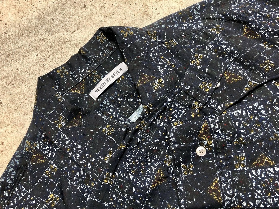 SEVEN BY SEVEN/セブン バイ セブンよりLS BATIK SHIRT入荷。[2019.07