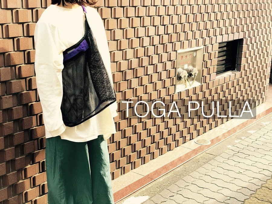 TOGA PULLA/トーガプルラよりメッシュバッグのご紹介[オンラインストア