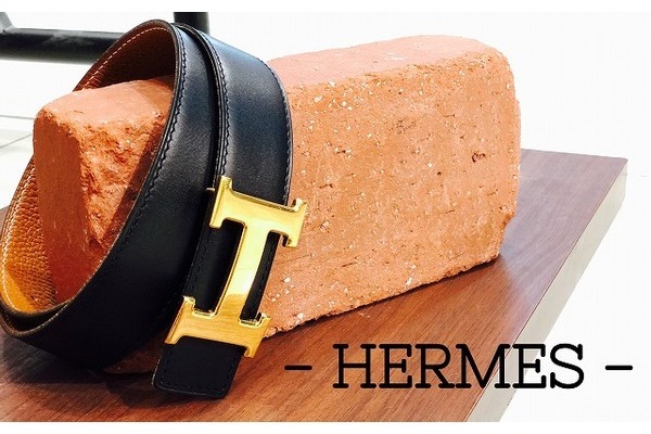 HERMES/エルメスよりHロゴリバーシブルベルトのご紹介!![オンライン