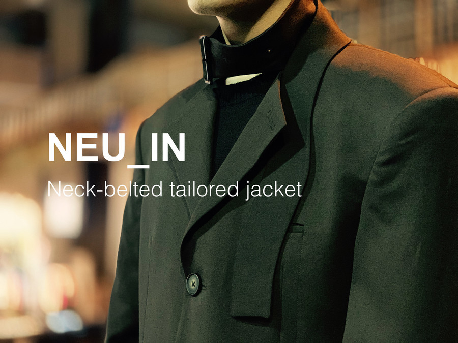 注目ブランド NEU IN/ニューイン/NECK-BELTED TAILORED JACKET買取しま ...