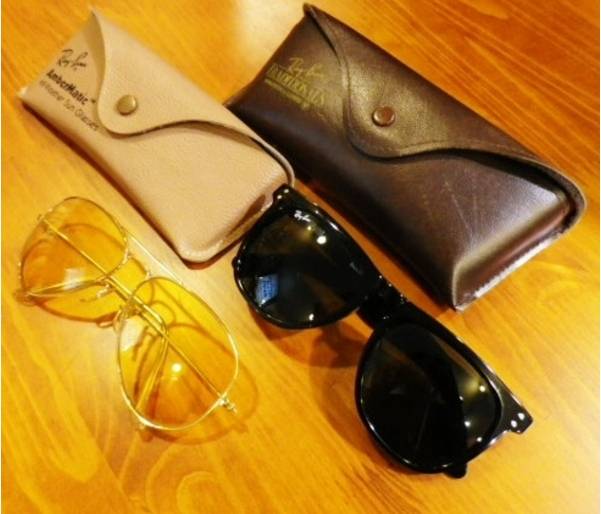 拘りのあるRAY-BAN【レイバン】はボシュロム社製を。Ambermatic