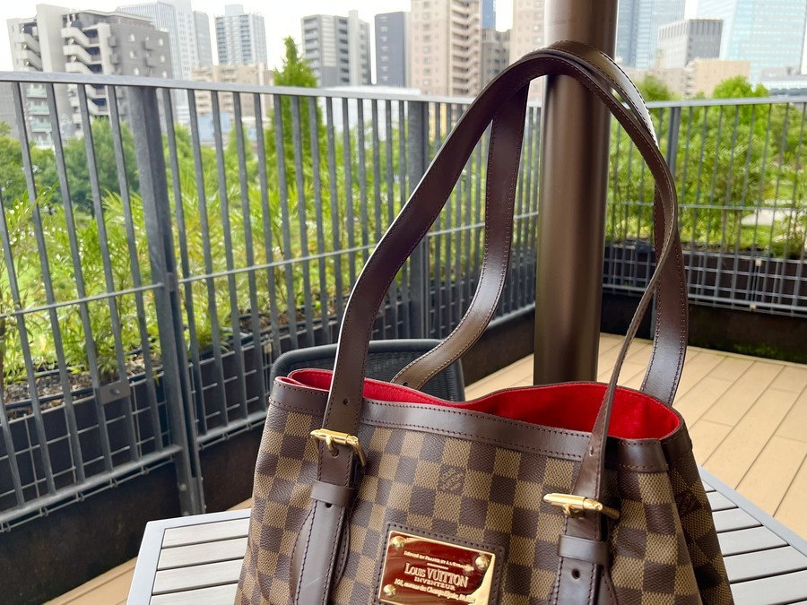 LOUIS VUITTON/ルイヴィトン】よりダミエ ハムステッドMMを買取入荷