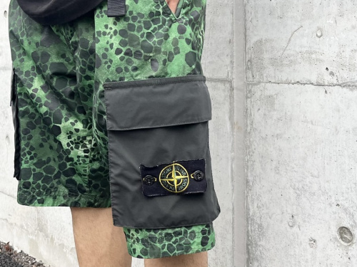 STONE ISLAND/ストーンアイランド】よりAlligator Camo Nylon  Shortsを買取入荷いたしました。[2022.08.04発行]｜トレファクスタイル名古屋則武新町店｜洋服・古着の買取と販売の専門店｜トレジャーファクトリー（トレファク）のファッションリユース