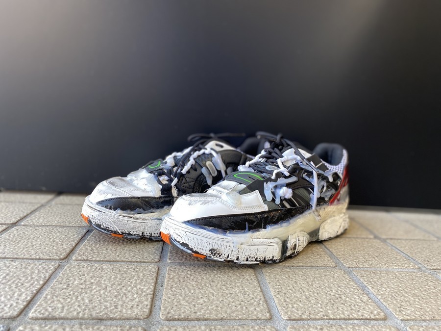 Maison margiela10/メゾン マルジェラ10】よりFusion leather trainers