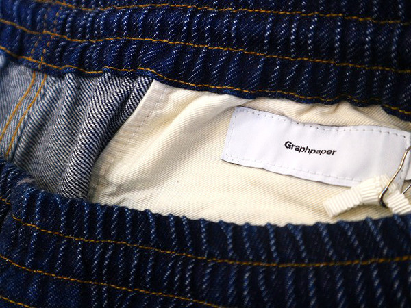 Graphpaper/グラフペーパーから Denim Baggy Shorts OW/デニムバギー