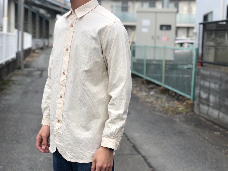 FRANK LEDER/フランクリーダー】よりVINTAGE BED LINEN SHIRT入荷です