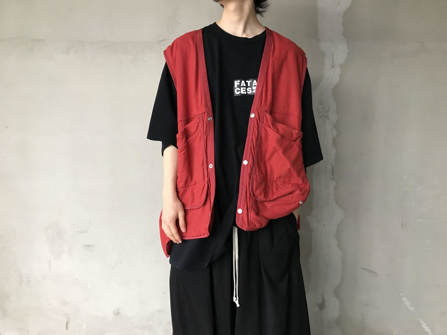 HOMELESS TAILOR/ホームレステイラー】よりEQUIPMENT VESTを買取入荷