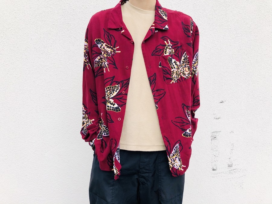 STUSSY/ステューシー＊】Butterfly L/SL Shirt が入荷！[2020.05