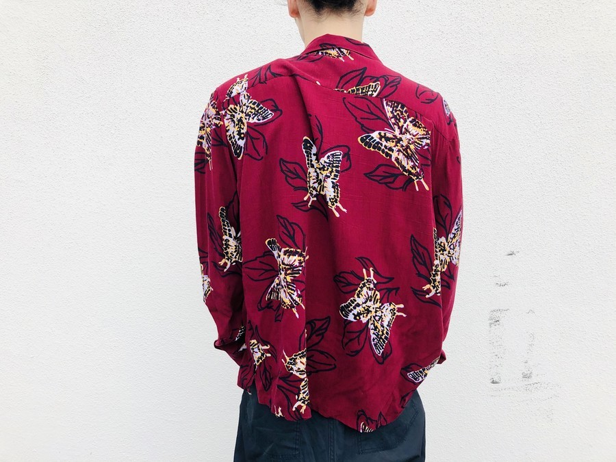 STUSSY/ステューシー＊】Butterfly L/SL Shirt が入荷！[2020.05