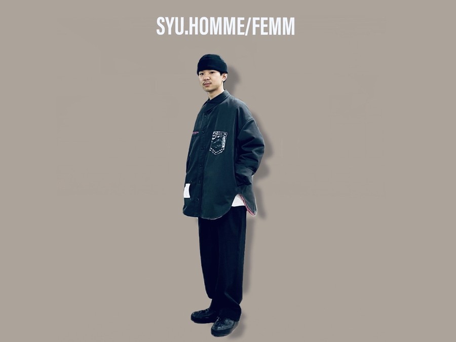 SYU. HOMME/FEMM】Big Quilting Shirts JKT買取入荷です。お買い得です