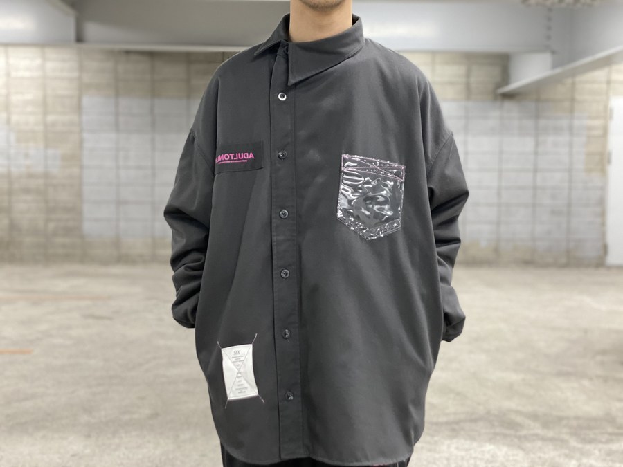 SYU. HOMME/FEMM】Big Quilting Shirts JKT買取入荷です。お買い得です