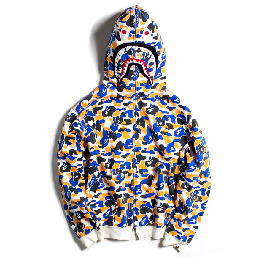 買取紹介|A BATHING APE/フルデコ袖革JKT/シャークパーカー|Ron  Harman/CPOジャケット[2017.03.03発行]｜洋服や古着の買取を行うトレファクスタイルバイヤーブログ