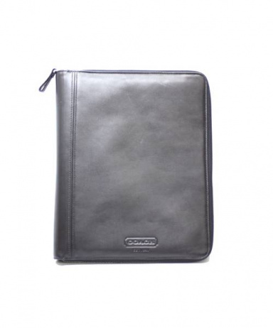 COACH Leather portfolio レザーポートフォーリオ www.avillsas.com