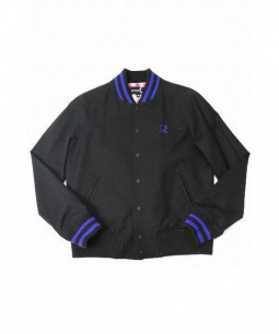 買取・査定情報 ラフシモンズ フレッドペリー RAF SIMONS FRED PERRY Varsity Bomber Jacket スタジャン  バーシティージャケット ボンバージャケット｜洋服や古着の買取と販売【トレファクスタイル】