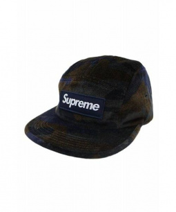 買取・査定情報 シュプリーム SUPREME BELVET CAMO CAMP CAP ベロア