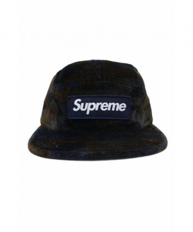 買取・査定情報 シュプリーム SUPREME BELVET CAMO CAMP CAP ベロア