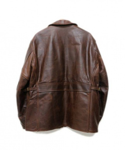 買取・査定情報 AERO LEATHER(エアロレザー)ホースハイドシングルライダースジャケット｜洋服や古着の買取と販売【トレファクスタイル】