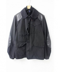 買取・査定情報 JUNYA WATANABE COMME des GARCONS MAN ジュンヤワタナベ コムデギャルソン マン  リバーシブルハンティングジャケット メンズ ブラック SIZE S｜洋服や古着の買取と販売【トレファクスタイル】