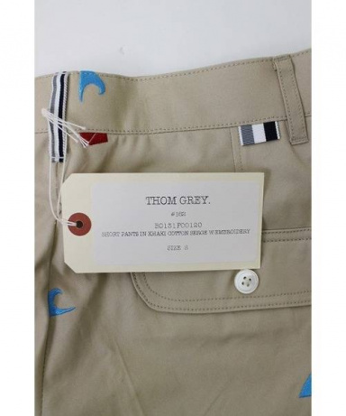 買取・査定情報 THOM GREY トムグレイ 刺しゅうショートパンツ ｜洋服