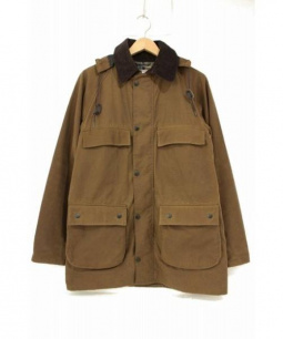 買取・査定情報 MARGARET HOWELL×Barbour マーガレットハウエル×バブアー 14A/W OILED POPLIN 『MH  STANDEN BEDALE』 ブラウン SIZE L 参考定価74.000円程｜洋服や古着の買取と販売【トレファクスタイル】