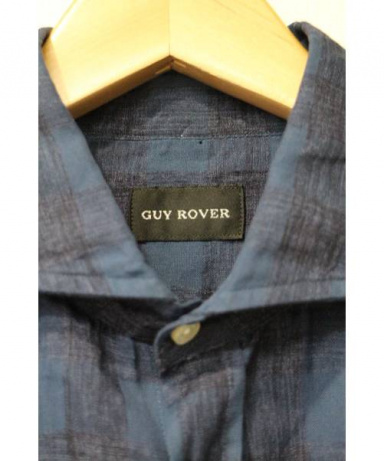 買取・査定情報 GUY ROVER(ギローバー)綿麻チェックシャツ｜洋服や古着