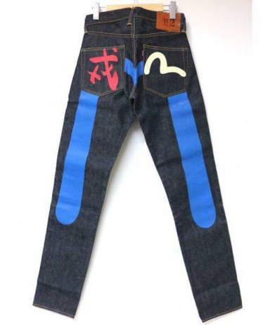 【良品】EVISU エヴィス  Lot2000 戒　ドクロ　No2