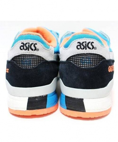 買取・査定情報 asics アシックス スニーカー メンズ オレンジ×ブルー